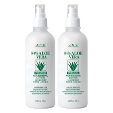 JNC 알로에베라 84%알로에베라 프리미엄 나리싱로션, 180ml, 2개