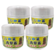 BEST 抹草香茅青草霜 涼感 50g, 1入, 4罐