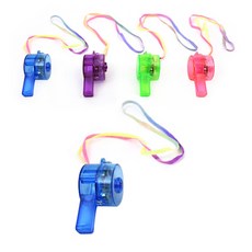 PARTYHAE LED發光哨子, 隨機發貨, 5個
