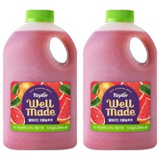Taylor 優質葡萄柚濃縮液, 1.8kg, 2個