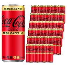 코카콜라 제로 제로, 250ml, 90개