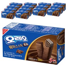 NABISCO 夾心威化餅 巧克力口味, 75g, 15盒