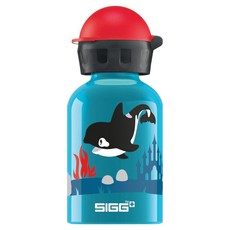 SIGG 兒童冷水壺 300ml 虎鯨家族 - 安全無毒 輕巧便攜, 1個