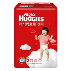 HUGGIES 好奇 Magic Comfort褲型尿布, 第5階段, 34片