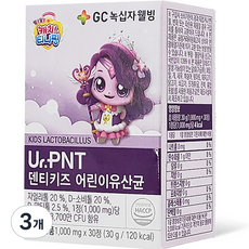 유어피엔티 캐치티니핑 덴티키즈 어린이 유산균, 30정, 3개