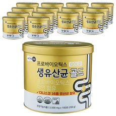 락토온 프로바이오틱스 생유산균 골드, 250g, 15개