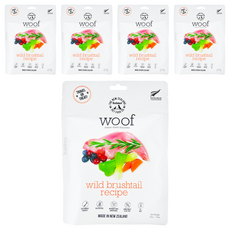 NZ Natural PET FOOD WOOF狗狗冷凍乾燥生食餐, 野生狐袋鼬, 50g, 5包