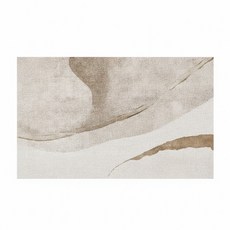 AFAMIC 艾法 橡膠珪藻土防滑軟地墊, 北歐風 灰棕色 + 米白色, 1個