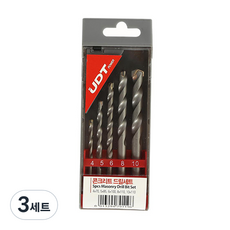 UDT 水泥鑽頭5件組, 3套