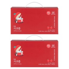 밀팜 사과 순수 착즙, 66개, 80ml