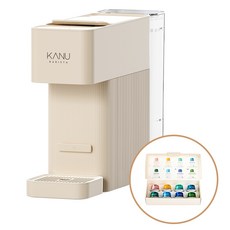 KANU Barista Breeze 膠囊咖啡機 + 迎新膠囊組合, 沙米色, DSB-DN