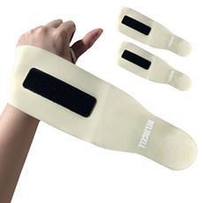 HELIOCELL 超薄超輕量護腕 拇指環 左右手套組, 1套, 米色
