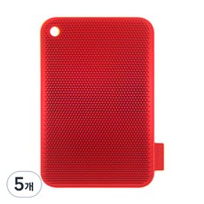실리만 실리콘 수세미 WSK400 버건디, 1개입, 5개