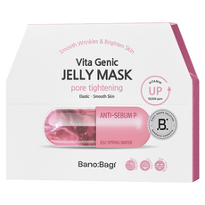 BANOBAGI 佰諾佰琪 台灣公司貨 活力緊緻維生素果凍面膜 30g, 10片, 1盒