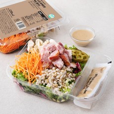 스윗밸런스 고소한 참깨된장 목살 샐러드, 185g, 2개