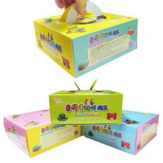 해피아이 8색 클레이 점토 x 8p + 칼 x 3p 세트, 혼합색상, 4세트