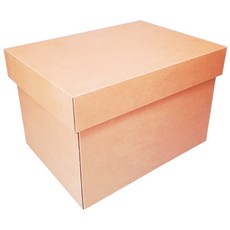 紙質收納盒 E Goal Small 340 x 250 x 230 mm 6p, 1個, 深棕色