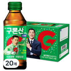 해태htb 영진 구론산 탄산 스파클링 오리지날, 150ml, 20개