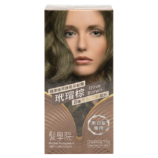 DERMACIA 德兒瑪夏 髮學院 健康植萃護髮染髮霜 第一劑40ml 第二劑40ml, 1組, 玳瑁棕