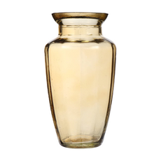 KUIBAO 快豹生活 Vintage 復古中古風花瓶, 棕色