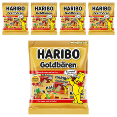 하리보 골드베렌 미니 젤리, 250g, 5개