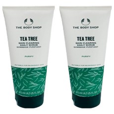 THE BODY SHOP 美體小舖 茶樹淨膚調理磨砂膏 淨化毛孔, 2個, 125ml