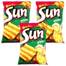 ORION 好麗友 陽光波浪玉米脆片香蒜奶油口味 3包 80g 酥脆口感