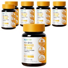 뉴트리디데이 뉴플러스 멀티비타민 앤 미네랄, 60정, 6개