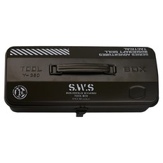 WellHike 玩客 山型金屬工具箱 黑色 1060g, 1個