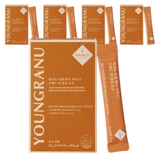 Youngranu Reset發芽Kamut品牌小麥含酵素 14入, 49g, 5個