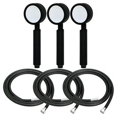 KOXINA 增壓蓮蓬頭 + 1.5m軟管組合, 3個