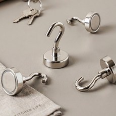 일상나눔 다용도 강력 자석 후크, 45개