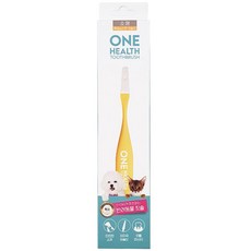 ONE HEALTH FOR PET 寵物牙刷 小型, 1個, 黃色