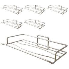 BEARGOOD 熊好貼 國際 無痕掛勾 面紙架 NS 不鏽鋼 20g 台灣製造, 6個