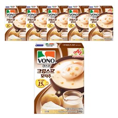 AJINOMOTO 味之素 VONO 即食沖泡奶油濃湯, 51g, 6個