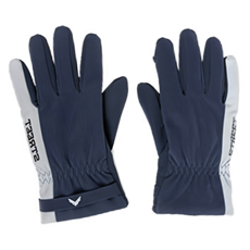 Wind Protective 風之守護 機車騎士 防水保暖觸控露指手套, 藍色