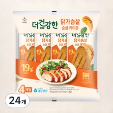 THE더건강한 닭가슴살 순살케이준, 100g, 24개
