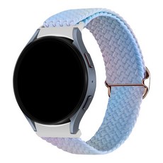 SPACE SHIELD 翼型扣粉彩錶帶 20mm, 極光混色, 1個