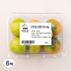 짭짤한 토마토, 500g, 6팩