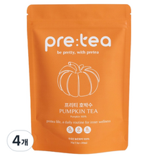 프리티 호박수 티백, 1.5g, 20개입, 4개