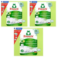 프로쉬 독일 식기세척기 세제 미니 50p, 450g, 3개