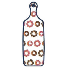 Roem Design 藍色版上菜砧板 松木白, 巧克力甜甜圈, 1個