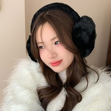 City Company 女性用冬季保暖毛絨耳罩