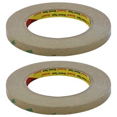 3M Scotch 薄型轉印雙面膠帶 9471 10mm x 50m, 半透明, 2個