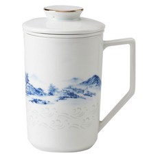 Okbaek 稅外寺廟狗情人茶杯套組 2450100, 混色, 1套