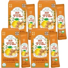 富農 NFC 原汁鮮榨檸檬生薑汁棒 14入, 210g, 4個