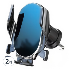 일상잡화 초강력 흡착 차량용 스마트폰 대쉬보드 거치대, 매트 블랙, 2개