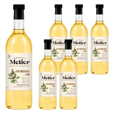 메티에 리치헤이즐넛 시럽, 6개, 750ml