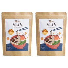 菇王 好拌友 方便包 麻油 10入, 溫潤香醇，簡單滋補，古法缸釀，非基改豆瓣醬，濃郁麻油香氣, 280g, 2袋