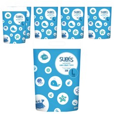 슈베스 팬티형 수영장 기저귀 아동용, 6개